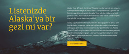 Alaska Gezisi Için En Yaratıcı WordPress Teması
