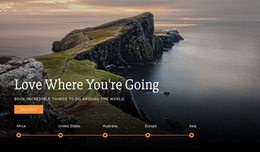 Travel & Hotels Web Page Designs