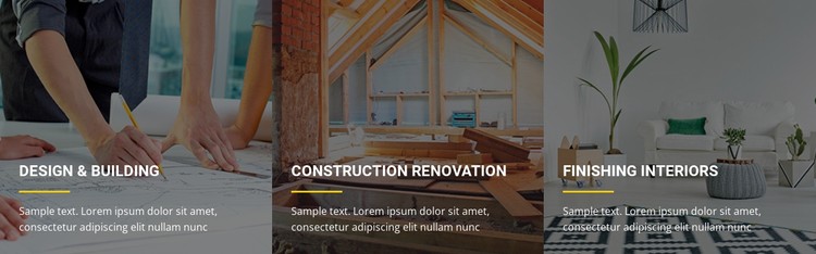 Building expansions and renovations CSS Template