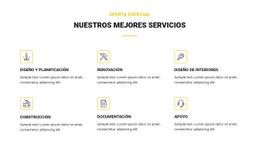 Demostración De Plantilla Para Nuestros Mejores Servicios