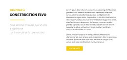 Construction Elvo - Conception Professionnelle Personnalisable