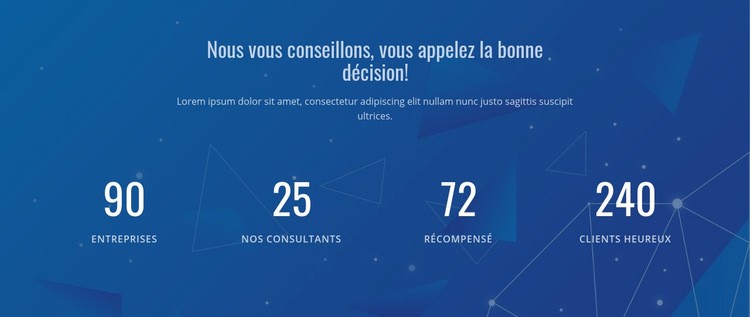 Contre notre résultat Conception de site Web