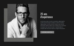 Amorcer Le HTML Pour 25 Ans D'Expérience