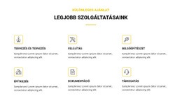 Legjobb Szolgáltatásaink – Az E-Kereskedelmi Funkció Megtekintése