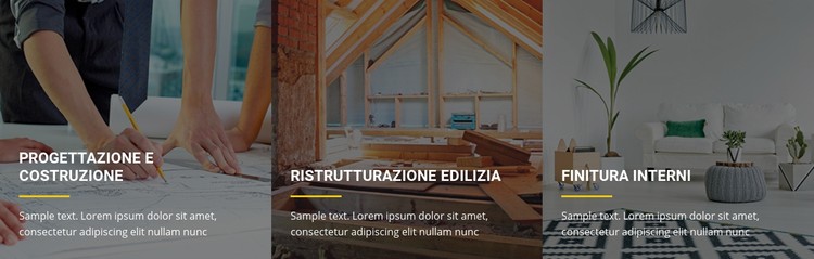 Ampliamenti e ristrutturazioni edilizie Modello CSS