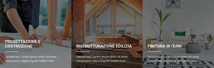 Ampliamenti e ristrutturazioni edilizie Tema WordPress