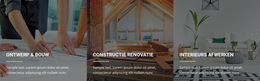 Paginawebsite Voor Bouwuitbreidingen En Renovaties