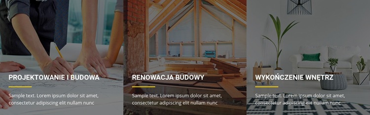 Rozbudowy i remonty budynków Szablony do tworzenia witryn internetowych