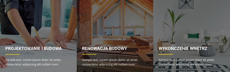 Rozbudowy i remonty budynków Szablon HTML5