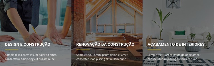 Expansões e renovações de edifícios Template CSS