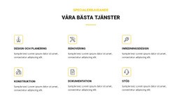 Gratis WordPress-Tema För Våra Bästa Tjänster