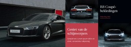 Moderne Auto'S - Mockup Voor Functionaliteit Website