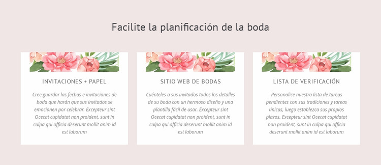 Consejos esenciales para la planificación de bodas Plantilla Joomla