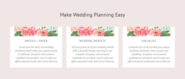 Essential wedding planning tips WordPress Theme