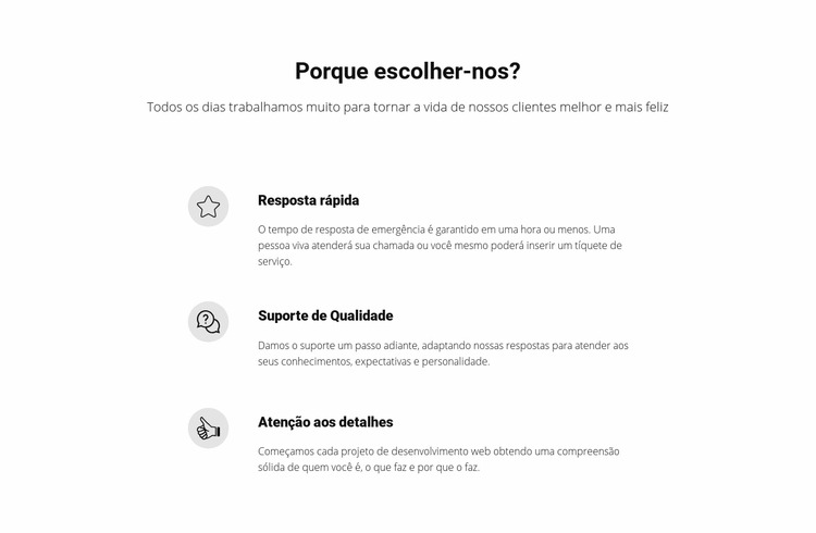 Obtenha resultados de qualidade instantâneos Template Joomla