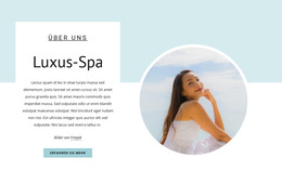 HTML5-Responsive Für Verjüngende Spa-Behandlungen