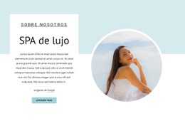 Tratamientos De Spa Rejuvenecedores - Website Creator HTML