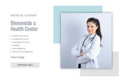 Centro De Salud Sitio Web Receptivo