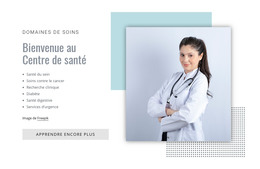 Page Web Pour Centre De Santé