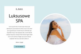 Odmładzające Zabiegi Spa - Website Creator HTML