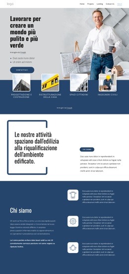 Lavorare Per Creare Un Mondo Migliore - Modello Premium