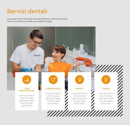 Centro Di Trattamento Dentale - Modelli Di Siti Web