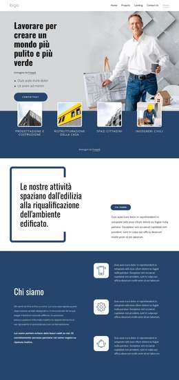 Lavorare Per Creare Un Mondo Migliore - Modello Joomla Per Qualsiasi Dispositivo