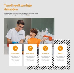 Tandheelkundig Behandelcentrum - Websitesjablonen