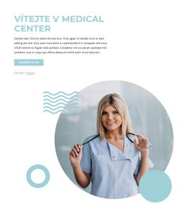 Vítejte V Lékařském Centru – Rozvržení Webových Stránek HTML