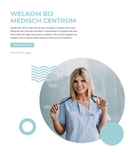 Welkom Bij Medisch Centrum - Websjabloon