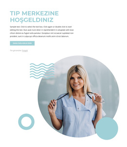 Tıp Merkezine Hoş Geldiniz - WordPress Teması