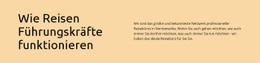 Reiseleiter Arbeiten - Vorlagen Website-Design