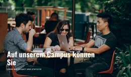 Informationen Für Studenten - Moderner Website-Builder