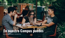 Información Para Estudiantes - Diseño De Sitio Web De Descarga Gratuita