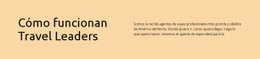 Travel Leaders Trabaja - Plantillas De Diseño De Sitios Web