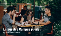 Información Para Estudiantes: Plantilla HTML5 Personalizada