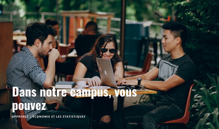 Information pour les étudiants Modèles de constructeur de sites Web