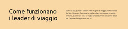 I Leader Di Viaggio Funzionano Temi Diapositive