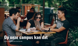 Website-Bestemmingspagina Voor Informatie Voor Studenten