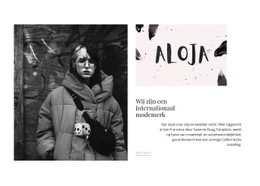 Websiteontwerp Internationaal Modemerk Voor Elk Apparaat