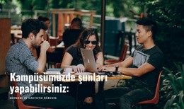 Öğrenciler Için Bilgiler Için Web Sitesi Açılış Sayfası