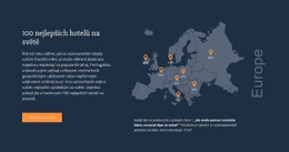 100 Nejlepších Hotelů Na Světě - Šablona Webové Stránky