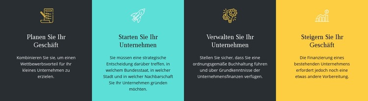 Wir bieten verschiedene Dienstleistungen an Website design