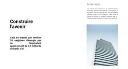 Construction Dans Les Villes