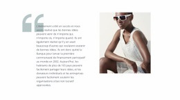 Citations De Mode : Thème D'Une Page