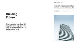 Construction in cities - Html Code Example by Nicepage