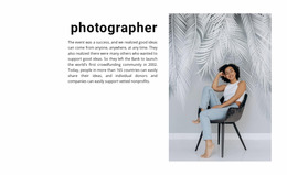 Studio Photography Lessons - Design HTML Page Online