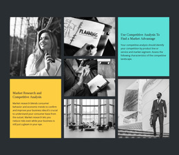 Business Photo In Grid Html5 Responsive Template