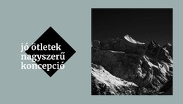 Koncepcionális Megoldások – Reszponzív Webhely