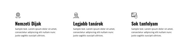 Miért vagyunk jobbak HTML Sablon